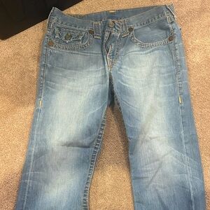 True Religion Blue Bootcut Jeans